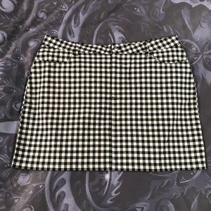 Forever21 plus 2X Gingham skirt